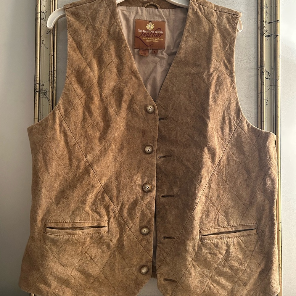 THE TERRITORY AHEAD LEATHER Vest